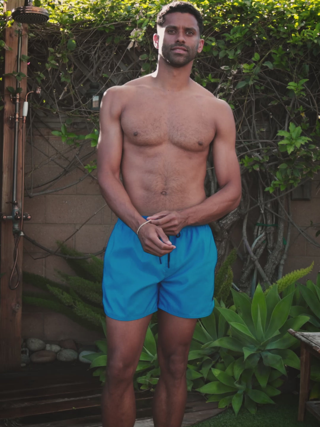 Panama Blue | Minimalist Men’s Swim Shorts